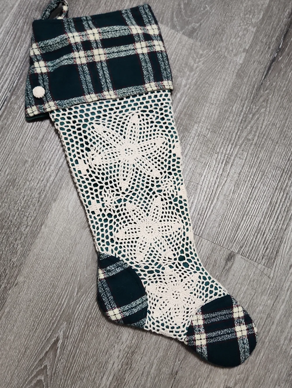 Christmas Handmade  Crochet  Stocking